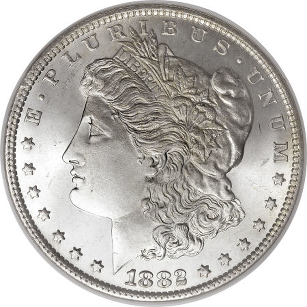 How much is a 1882 silver dollar worth